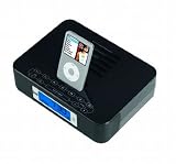 Dual - iSlim - Station d'accueil pour iPod - Touches tactiles - Radio AM / FM - Mini speaker - Radio r�veil digital - Subwoofer 6 W - Recharge iPod - Sortie vid�o - USB - Noir