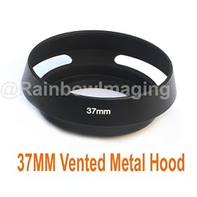 Rainbowimaging 37mm Vented Metal Hood Shade for Leica Leitz Zeiss Voigtlander Lens