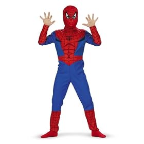 Spiderman, Classic Size: Child S(4 6) Spiderman, Classic - Size: Child S(4-6)
