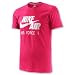 NIKE Air Force One Men's Tee Shirt, Scarlet Fire