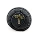 Dragonfly Footbags Black Hole Single Panel Metal Filled (Hacky Sack)