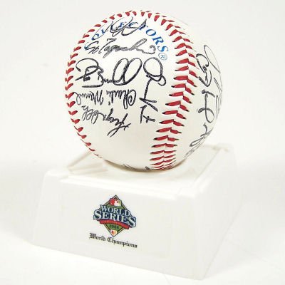 Buy PHILADELPHIA PHILLIES WORLD SERIES AUTOGRAPH BASEBALL by Autoball