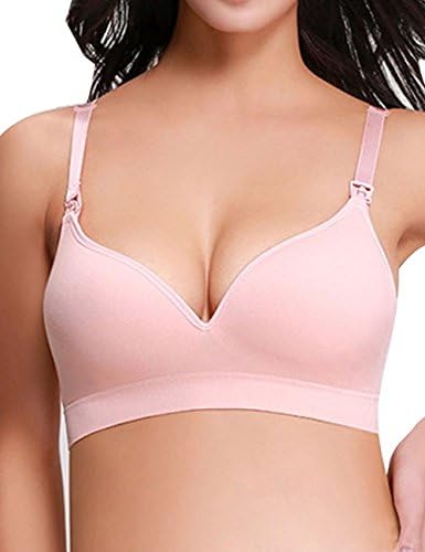 SWGD Women's Seamless Prevent Pregnant Sagging Underwear No Rims Nursing Bras
