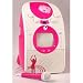 Pink EKG14G portable karaoke machine
