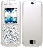 White - Motorola SLVR L6 L2 Hard Case - L6 L2 Cell Phone Faceplate Cover