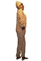 Funzee Adult Onesie - This is a Baby grow or Romper for adults. One piece pyjamas or Sleep suit. Wild Style is Leopard Spot print. Sizes Petite to XXL,