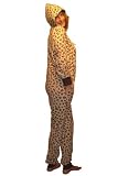 Funzee Adult Onesie - This is a Baby grow or Romper for adults. One piece pyjamas or Sleep suit. Wild Style is Leopard Spot print. Sizes Petite to XXL,