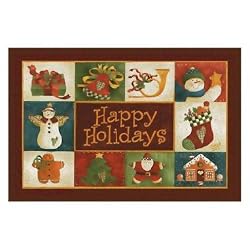 Milliken Happy Holidays Doormat 22" x 32"