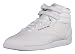 Reebok Freestyle High Damen Schuhe Fitnessschuhe Gymnastikschuhe Aerobicschuhe Freizeitschuhe Trainingsschuhe Sportschuhe Sneakers Leder Fitness Fitnesstudio Turnschuhe Frauen White Weiss Größe 42