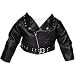 FAO Schwarz Muppet Whatnot -Black Leather Jacket