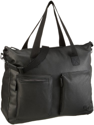 Bodenschatz Travel Bag 2-353 TR 01, Herren Umh&auml;ngetasche, schwarz, (black), 49x17,5x34