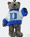 Duke Basketball Small Plush Bear Good Luck Ornament New