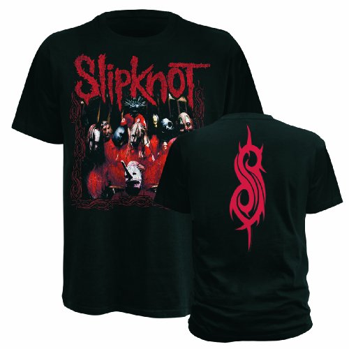 Slipknot Band Frame Black Mens T-Shirt X-Large