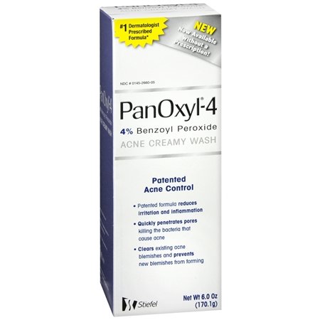 PanOxyl - 4 acne cream wash