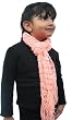 Handmade Ligtweight Scarf for Girls - Pretty in Peach (100% Knitted By Hand) Handmade Ligtweight Scarf for Girls - Pretty in Peach (100% Knitted By Hand)
