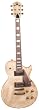 AXL Badwater Dual Pickup 1216 Electric Guitar, Crackle Brown/White