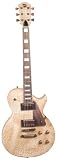 AXL Badwater Dual Pickup 1216 Electric Guitar, Crackle Brown/White