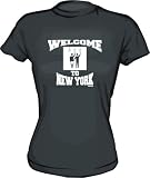 Welcome To New York SUBWAY GROPE Logo Women's tee Shirt in 6 Colors Small thru XL