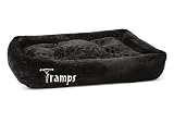 Tramps Lounger Cat Bed Black