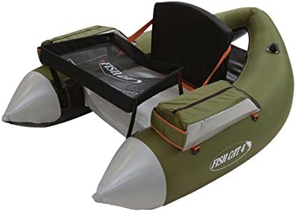 Outcast Fish Cat 4 LCS Float Tube - Olive with Free $20 Gift Card