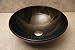 VGS92 Bathroom Lavatory Glass Vessel Sink with drain and mounting ring