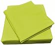 Microfiber Spa Quality Bed Sheet Set, Full Size, Green, 4-Pieces