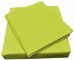 Microfiber Spa Quality Bed Sheet Set, King Size, Green, 4-Pieces