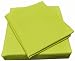 Microfiber Spa Quality Bed Sheet Set, Full Size, Green, 4-Pieces