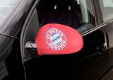 MFLAX Au�enspiegelflagge Bayern M�nchen f�r PKWs, Vans und Gel�ndewagen, 24x16x1cm - 