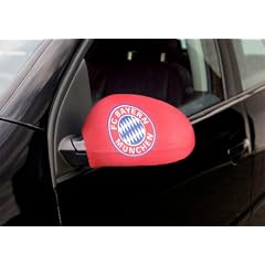 MFLAX Au�enspiegelflagge Bayern M�nchen  f�r PKWs, Vans und Gel�ndewagen, 24x15,7x1cm