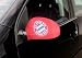 Produkt-Bild: MFLAX Au&szlig;enspiegelflagge Bayern M&uuml;nchen  f&uuml;r PKWs, Vans und Gel&auml;ndewagen, 24x15,7x1cm