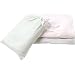 Under The Nile Organic Cotton Fitted Crib Sheet in a bag - Gingham Sage Green