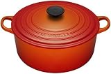 Le Creuset ココット・ロンド 26cm オレンジ 画像