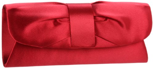 La Regale Shiny Satin Shirred 24103 Clutch