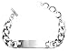 Curb Chain Tag Bracelet Collectible Jewelry Accessory Bangle Brace
