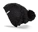 DAKINE Women's Beverly Tall Cable Beanie With Pom (Black, One Size)