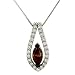 Marquise Champagne /Pave Diamond Pd on Chain 1.25cttw