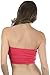ToBeInStyle Women's 6 Pack Stretchy Seamless Bandeau Tube Bra - Vibrant - OS