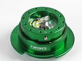 NRG Steering Wheel Quick Release Kit - Green Gen 2.5 - Part # SRK-250GN