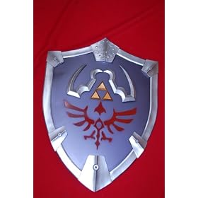 Legend Of Zelda Twilight Princess Link Hylian Shield 26" x 18" Light Weight Rubber