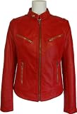 Unicorn london Womens Real leather jacket red #Z2