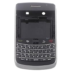 Full housing replacement (Black) for Blackberry Bold 9700 - Faceplate cover, middle cover, back cover and keypad Full housing replacement (Black) for Blackberry Bold 9700 - Faceplate cover, middle cover, back cover and keypad