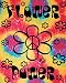 Flower Power ~ Tye Dye Tapestry ~ Approx 40 x 55 inches