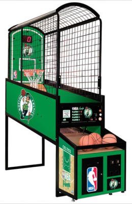 Boston Celtics Basketball Arcade Game