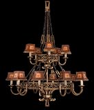 Fine Art Lamps 427840 Oversized 15LT Chandelier Staunton Collection Indoor Lighting