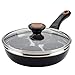 Farberware Glide Copper Ceramic Nonstick Covered Egg Poacher, 8-Inch, Black - 10654