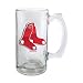 Boston Red Sox Beer Mug: 13 oz Glass Tankard