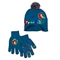 Girls' Ariel Hat & Glove Set - Turquoise 4-16