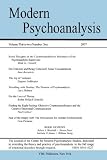 Modern Psychoanalysis
 Volume 32
 Number 1,

