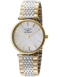 Rotary LB90001-41 Ladies Les Originales Two Tone Bracelet Watch